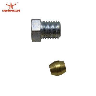Część maszyny do cięcia tekstyliów Nr 060866 Śruba przyłącza węża olejowego do Bullmer Procut Xl7501