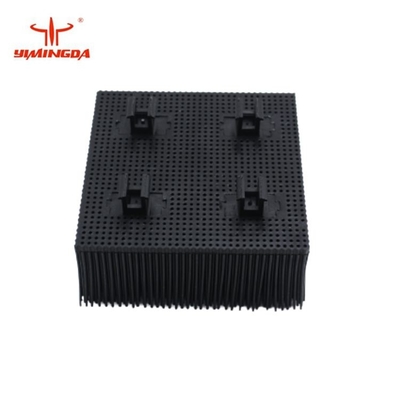 Szczotka do części do automatycznego cięcia włosia 100x100x42mm Poli Materiał Kolor niebieski / czarny