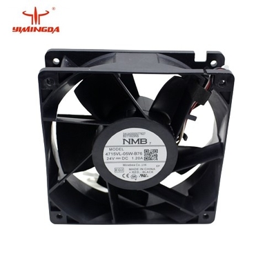 452500123 Części do automatycznego noża Rozmiar wentylatora 120x120x38mm NMB 4715VL-05W-B76 Do Paragon HX