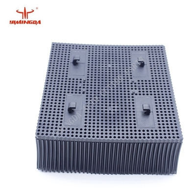 Nylonowa automatyczna przecinarka z włosiem czarna szczotka 100 x 100 x 42 mm do Morgan