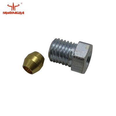 Część maszyny do cięcia tekstyliów Nr 060866 Śruba przyłącza węża olejowego do Bullmer Procut Xl7501