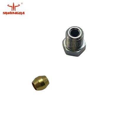 Część maszyny do cięcia tekstyliów Nr 060866 Śruba przyłącza węża olejowego do Bullmer Procut Xl7501