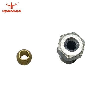 Część maszyny do cięcia tekstyliów Nr 060866 Śruba przyłącza węża olejowego do Bullmer Procut Xl7501